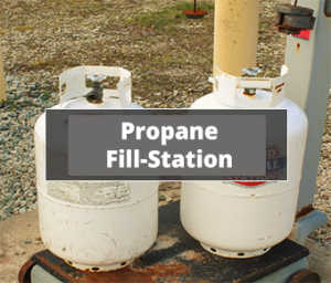 Propane fill station